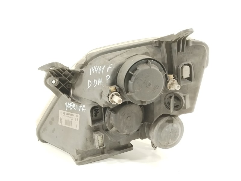 Recambio de faro derecho para opel meriva a monospace (x03) 1.6 (e75) referencia OEM IAM 93175365  