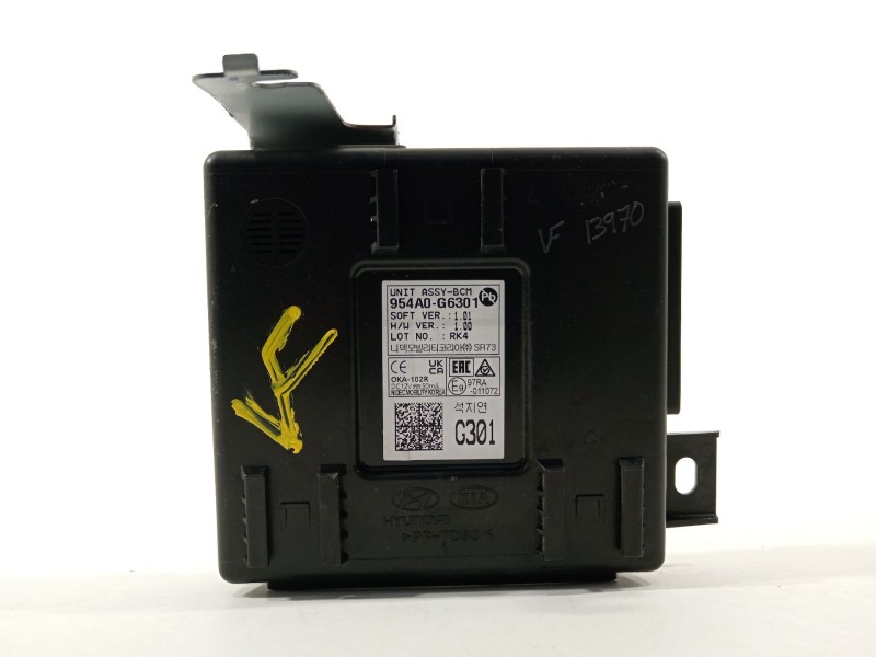Recambio de modulo electronico para kia picanto iii (ja) 1.0 lpg referencia OEM IAM 954A0G6301  