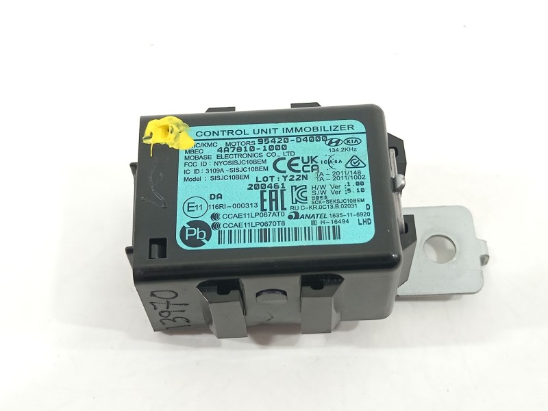 Recambio de modulo electronico para kia picanto iii (ja) 1.0 lpg referencia OEM IAM 95420D4000  