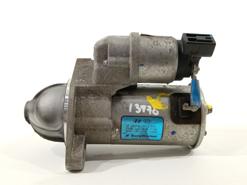 Recambio de motor arranque para kia picanto iii (ja) 1.0 lpg referencia OEM IAM 3610007100  61004610