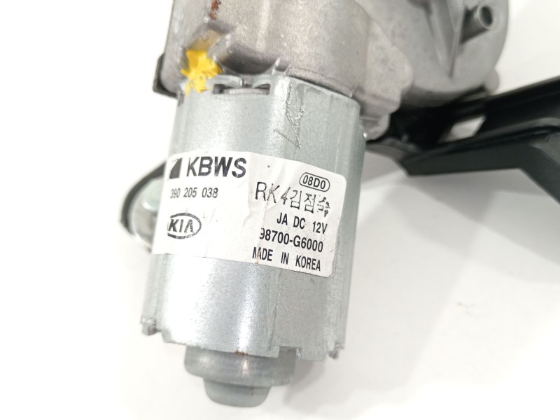 Recambio de motor limpia trasero para kia picanto iii (ja) 1.0 lpg referencia OEM IAM 98700G6000  