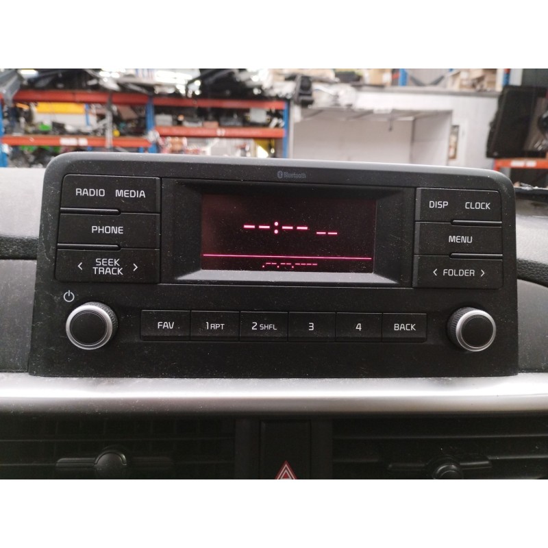 Recambio de sistema audio / radio cd para kia picanto iii (ja) 1.0 lpg referencia OEM IAM 96150G6830ASB  ACB11G6EP