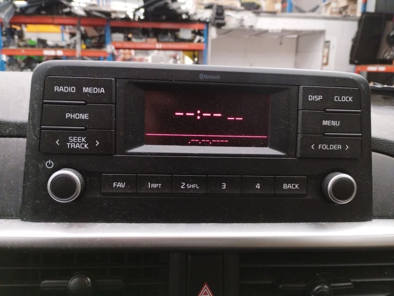Recambio de sistema audio / radio cd para kia picanto iii (ja) 1.0 lpg referencia OEM IAM 96150G6830ASB  ACB11G6EP