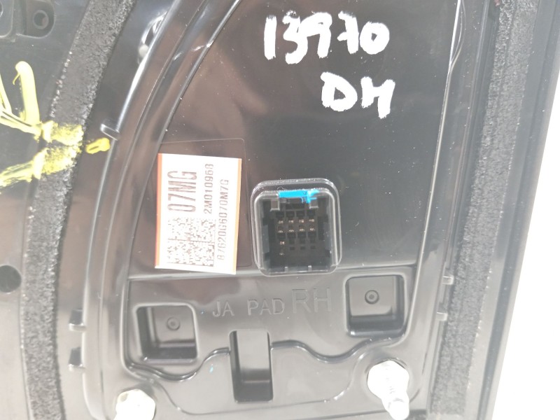 Recambio de retrovisor derecho para kia picanto iii (ja) 1.0 lpg referencia OEM IAM 2M010958 87620G6070M7G 87620G6070M