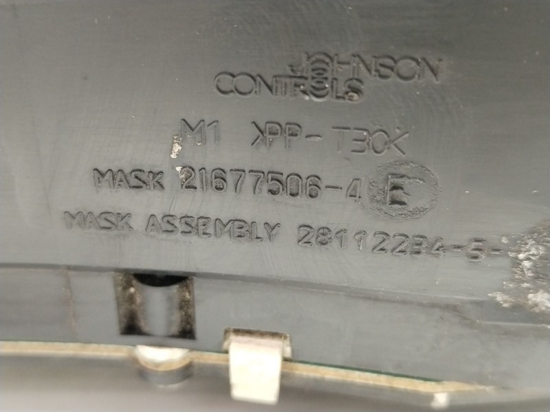 Recambio de cuadro instrumentos para peugeot 307 break/sw (s2) x-line referencia OEM IAM 9654485280  