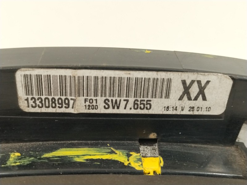 Recambio de cuadro instrumentos para opel astra gtc sport referencia OEM IAM 13308997  