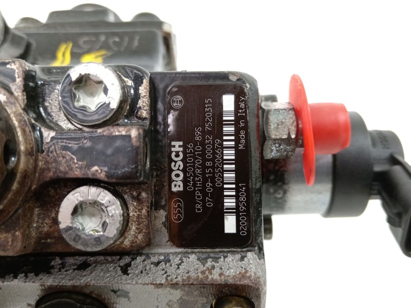 Recambio de bomba inyeccion para opel zafira b cosmo referencia OEM IAM 55206679  0445010156