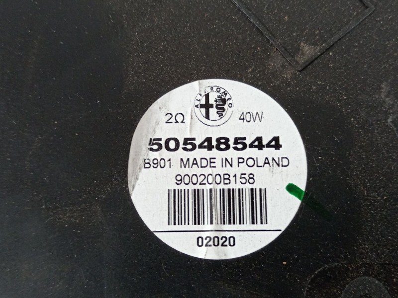 Recambio de altavoz para alfa romeo stelvio (630) quadrifoglio 4wd referencia OEM IAM 50548544  
