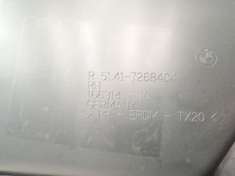 Recambio de guarnecido puerta delantera derecha para bmw 1 (f21) 116 i referencia OEM IAM 51417268404  