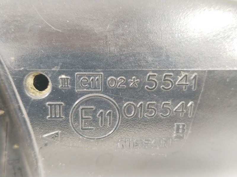 Recambio de retrovisor derecho para nissan almera ii (n16) 2.2 di referencia OEM IAM 96391BN200  