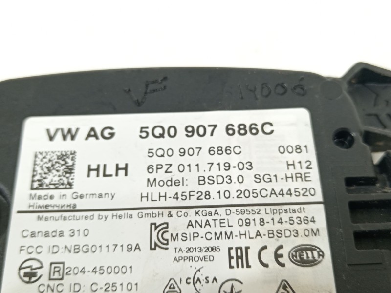 Recambio de modulo electronico para seat arona (kj7, kjp) 1.0 tsi referencia OEM IAM 5Q0907686C  