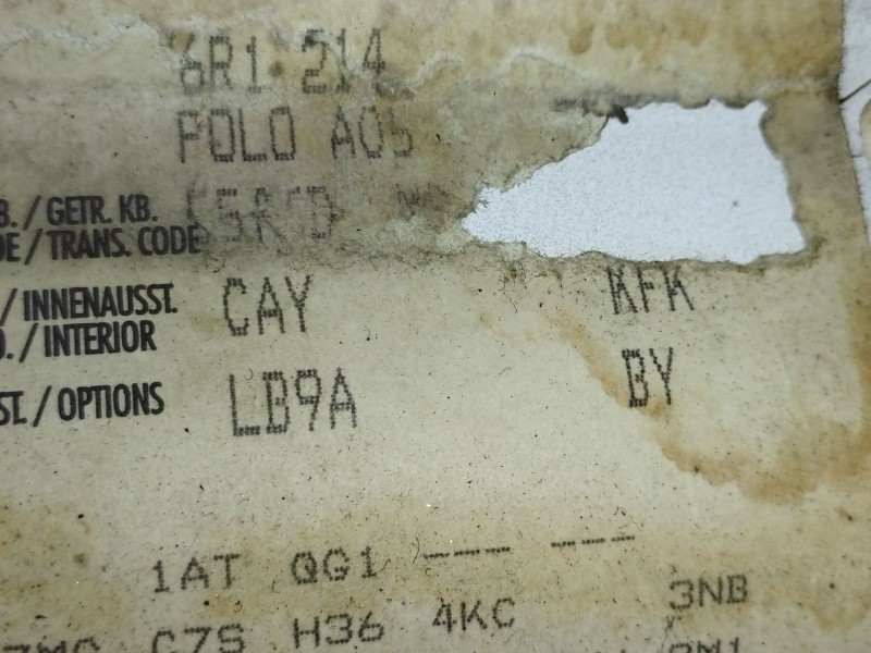 Recambio de caja cambios para volkswagen polo v (6r1, 6c1) 1.6 tdi referencia OEM IAM KFK  