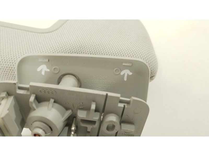 Recambio de parasol izquierdo para audi q7 (4mb, 4mg, 4mq) 3.0 tdi quattro referencia OEM IAM 4M0858833L  