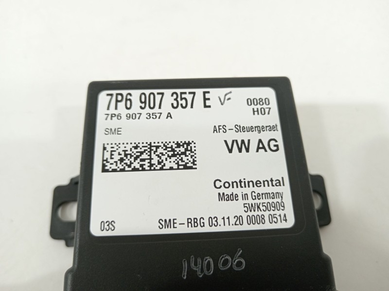 Recambio de centralita luces para seat arona (kj7, kjp) 1.0 tsi referencia OEM IAM 7P6907357E  7P6907357A