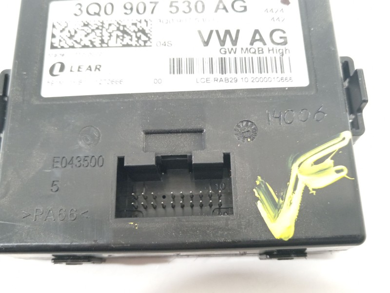 Recambio de modulo electronico para seat arona (kj7, kjp) 1.0 tsi referencia OEM IAM 3Q0907530AG  3Q0907530C