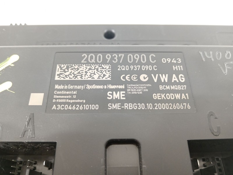 Recambio de modulo electronico para seat arona (kj7, kjp) 1.0 tsi referencia OEM IAM 2Q0937090C  