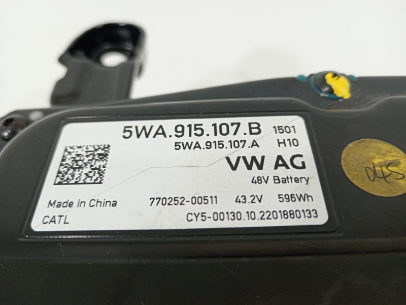 Recambio de bateria para cupra leon (kl1, ku1, kug) 1.5 etsi referencia OEM IAM 5WA915107B  5WA915107A