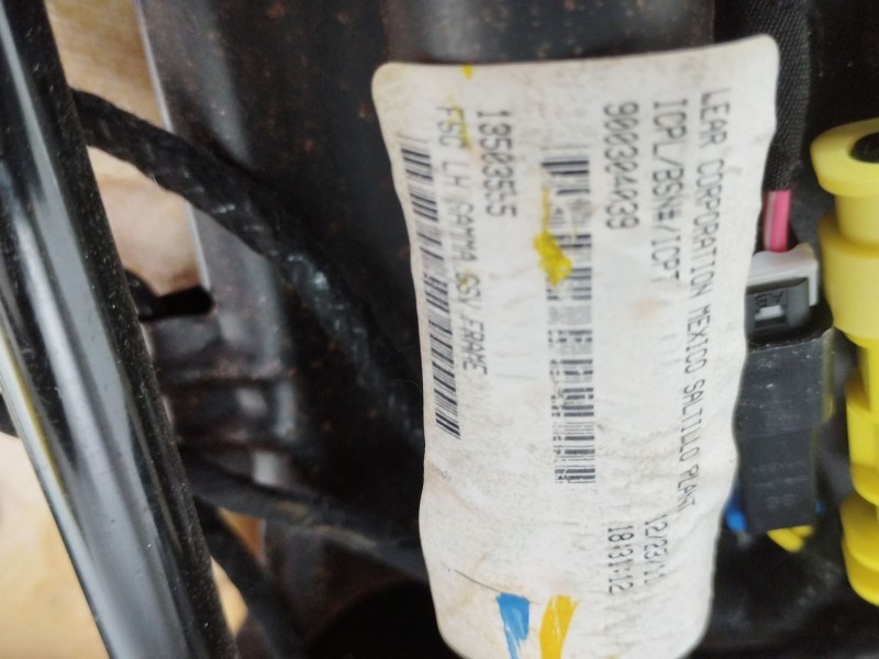 Recambio de asiento delantero izquierdo para opel ampera (r12) ev 150 referencia OEM IAM 900304039  