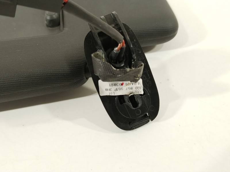 Recambio de parasol izquierdo para volkswagen eos (1f7, 1f8) 2.0 tdi 16v referencia OEM IAM 1Q0857551P  