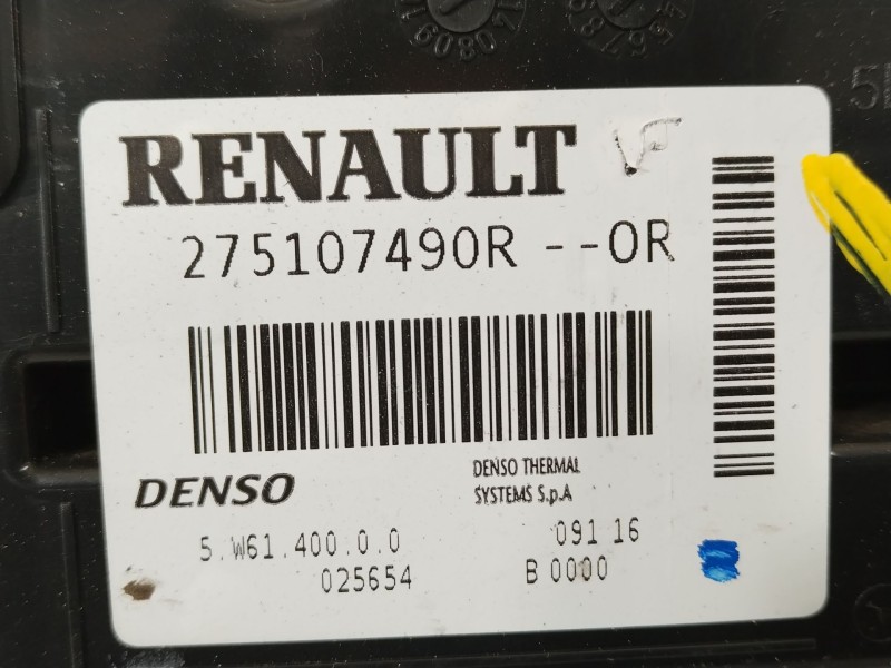 Recambio de mando calefaccion / aire acondicionado para renault master kofferaufbau l3h1 3,5t referencia OEM IAM 275107490R  