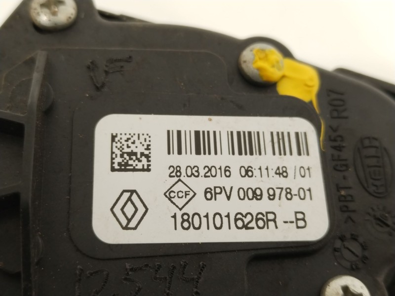 Recambio de potenciometro pedal para renault master kofferaufbau l3h1 3,5t referencia OEM IAM 180101626R  