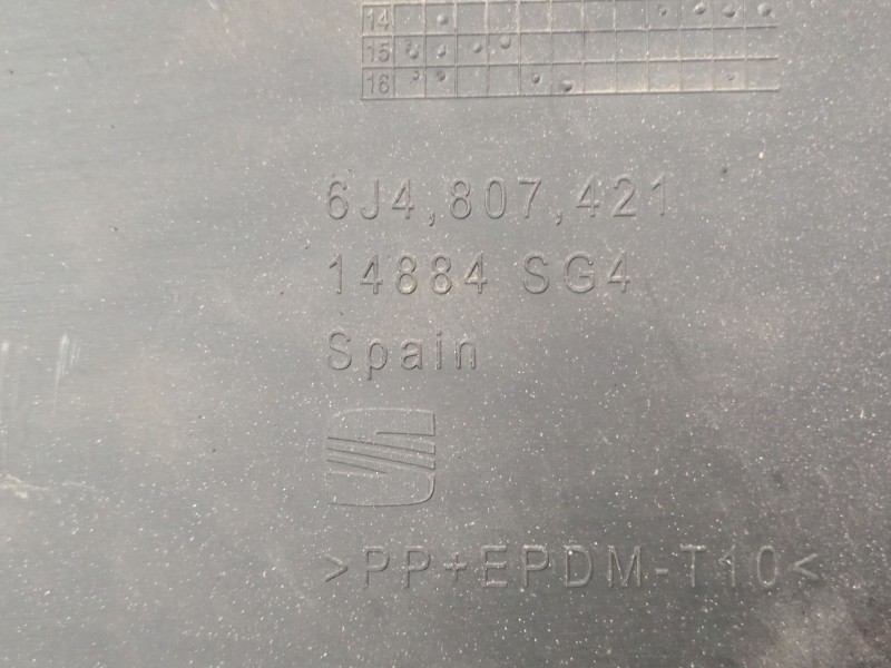 Recambio de paragolpes trasero para seat ibiza iv (6j5, 6p1) 1.6 tdi referencia OEM IAM 6j4807421  