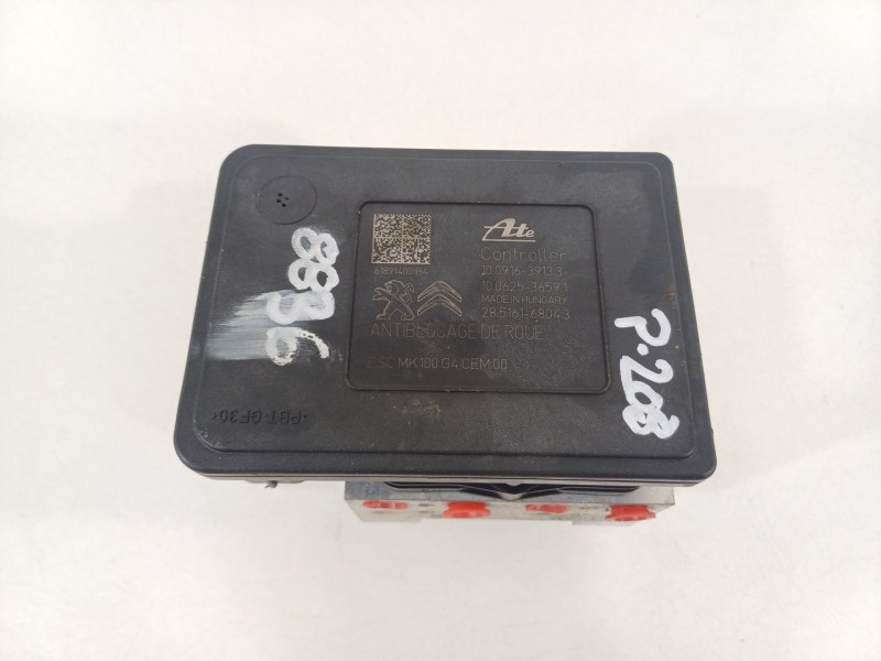 Recambio de abs para peugeot 208 1.2 12v vti referencia OEM IAM 9822654880  