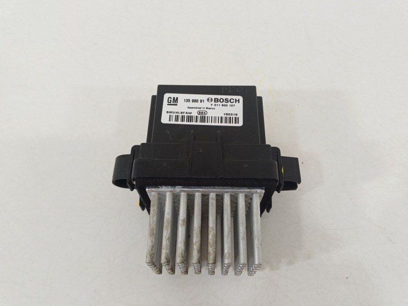 Recambio de resistencia calefaccion para opel zafira tourer c (p12) 1.6 cdti (75) referencia OEM IAM 13598091  