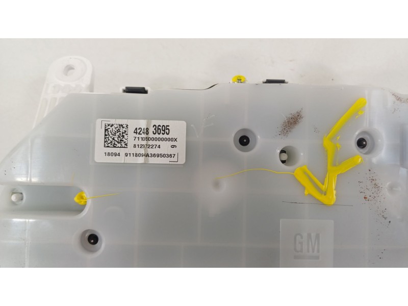 Recambio de cuadro instrumentos para opel mokka x 120 aniversario start/stop referencia OEM IAM 42483695  