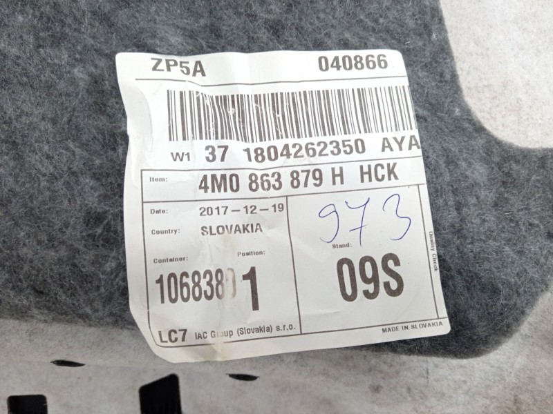 Recambio de moldura para audi q7 (4mb, 4mg, 4mq) 3.0 tdi quattro referencia OEM IAM 4m0863879 4m0863880 