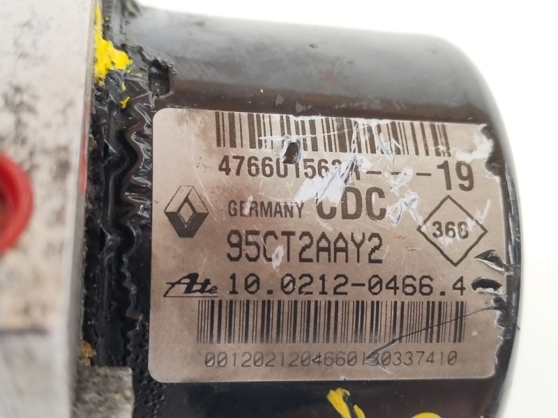 Recambio de abs para renault scenic iii dynamique referencia OEM IAM 476601563R  