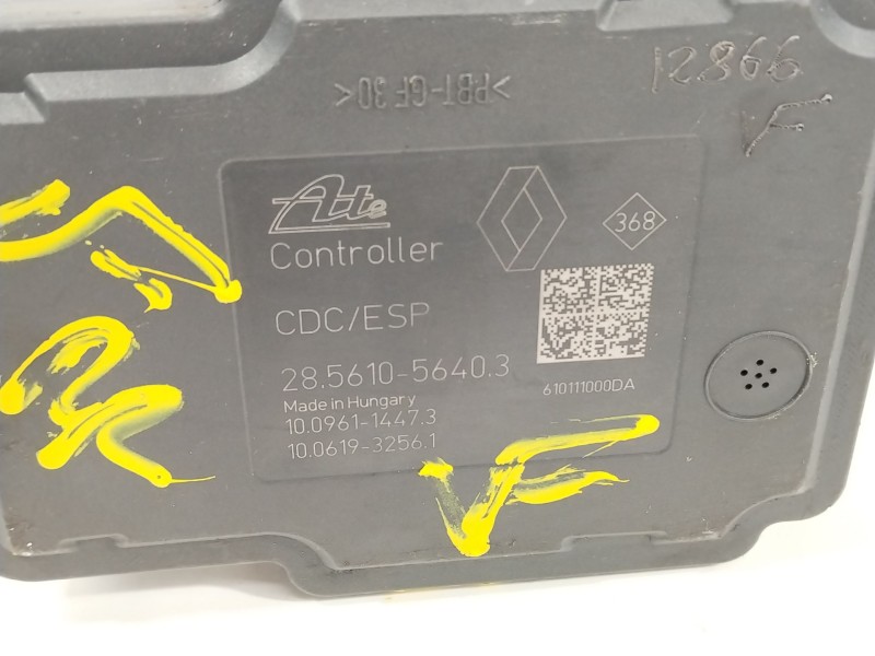Recambio de abs para renault scenic iii dynamique referencia OEM IAM 476601563R  