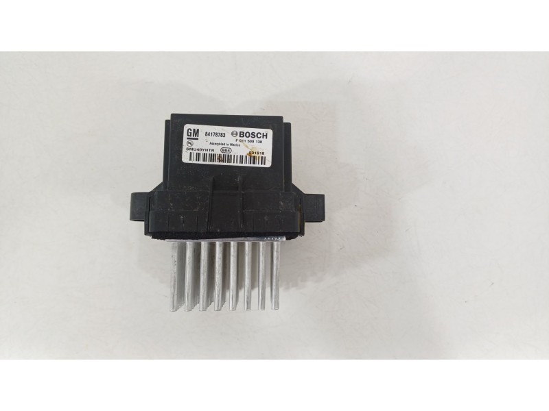 Recambio de resistencia calefaccion para opel mokka x 120 aniversario start/stop referencia OEM IAM 84178783  
