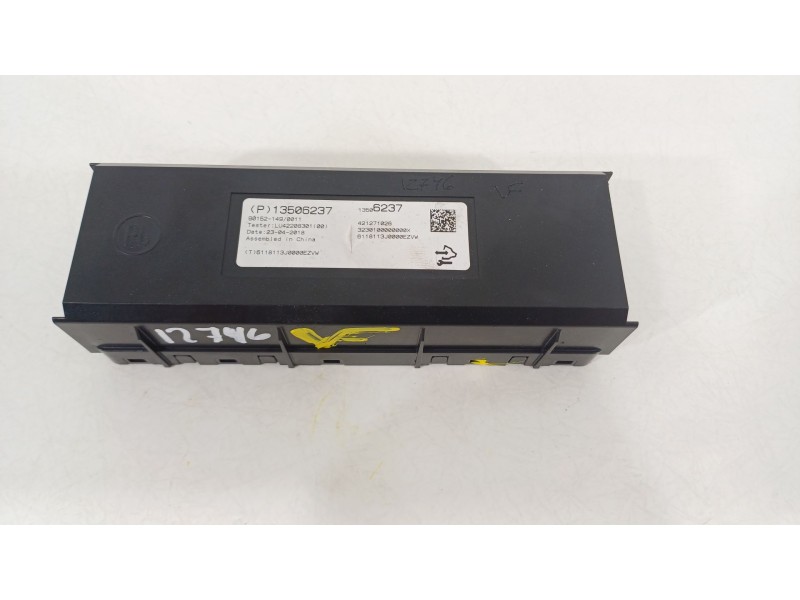 Recambio de modulo electronico para opel mokka x 120 aniversario start/stop referencia OEM IAM 13506237  13506237