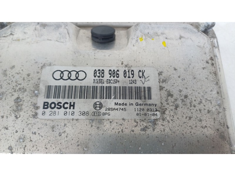 Recambio de centralita motor uce para audi a3 (8l1) 1.9 tdi referencia OEM IAM 038906019CK  