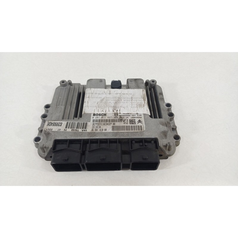 Recambio de centralita motor uce para peugeot 307 sw (3h) 1.6 hdi 110 referencia OEM IAM 9656161880  