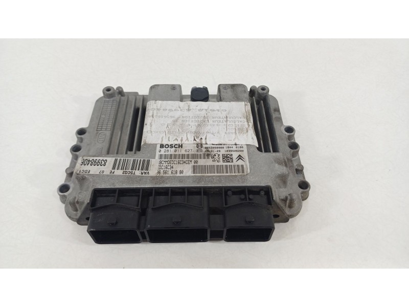 Recambio de centralita motor uce para peugeot 307 sw (3h) 1.6 hdi 110 referencia OEM IAM 9656161880  