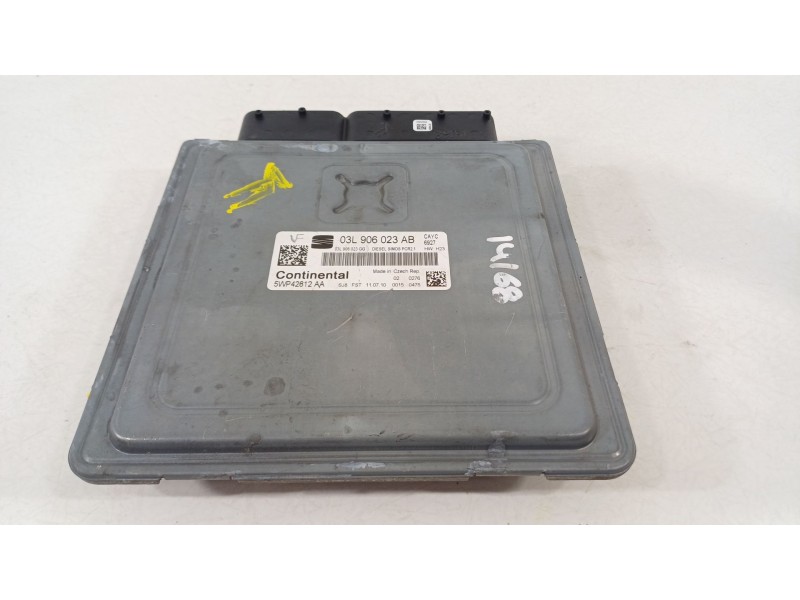 Recambio de centralita motor uce para seat leon (1p1) 1.6 tdi referencia OEM IAM 03L906023AB  5WP42812AA
