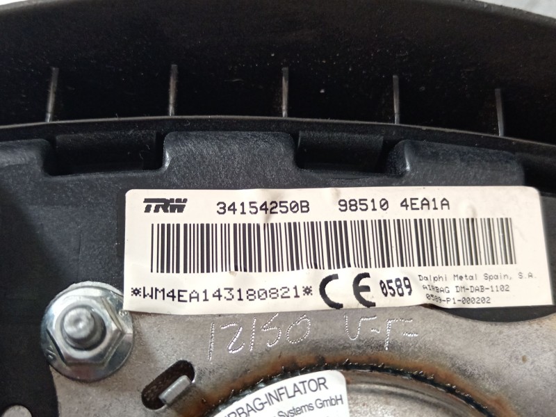 Recambio de kit airbag para nissan qashqai (j11) tekna premium referencia OEM IAM 34154250B  627260200