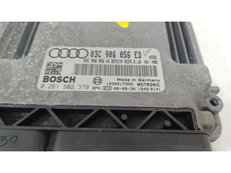 Recambio de centralita motor uce para audi a3 (8p1) 1.6 fsi referencia OEM IAM 03C906056ED  0261S02379