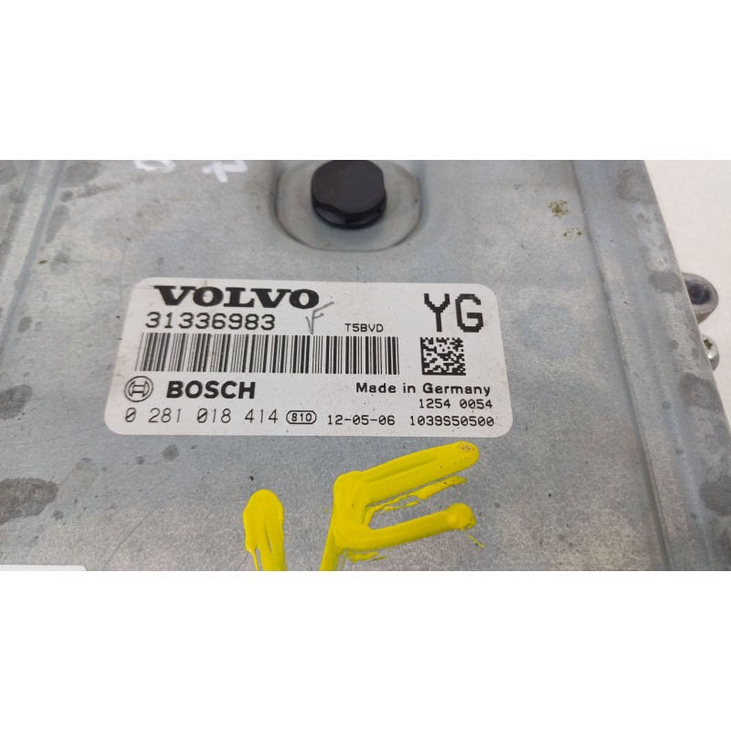 Recambio de centralita motor uce para volvo xc60 i suv (156) d3 / d4 referencia OEM IAM 31336983  0281018414