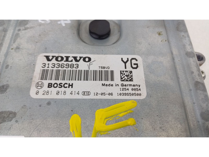 Recambio de centralita motor uce para volvo xc60 i suv (156) d3 / d4 referencia OEM IAM 31336983  0281018414