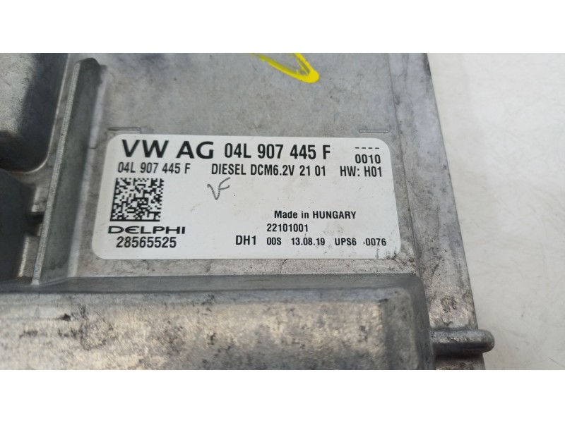 Recambio de centralita motor uce para skoda scala (nw1) 1.6 tdi referencia OEM IAM 04L907445F  28565525