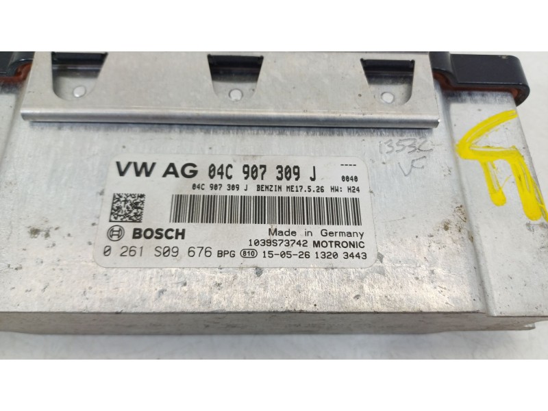 Recambio de centralita motor uce para seat ibiza iv (6j5, 6p1) 1.0 referencia OEM IAM 04C907309J  0261S09676