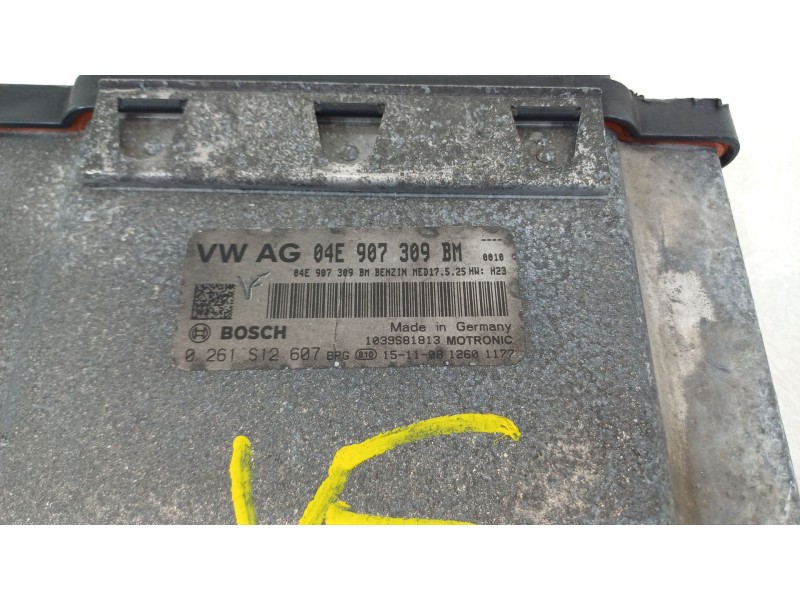 Recambio de centralita motor uce para skoda yeti (5l) 1.2 tsi referencia OEM IAM 04E907309BM  0261S12607