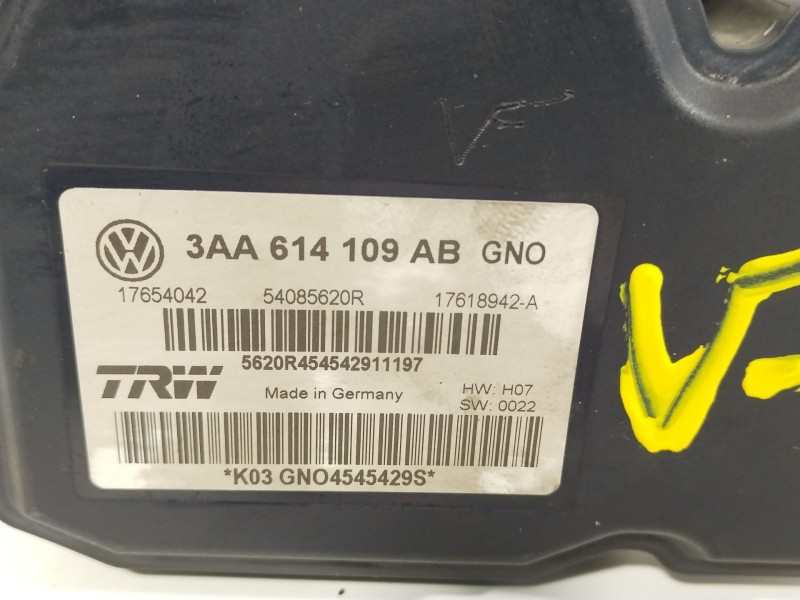 Recambio de abs para volkswagen passat variant (365) r-line bluemotion referencia OEM IAM 3AA614109AB  