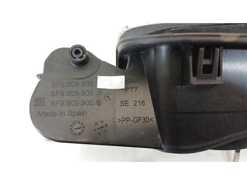 Recambio de tapa exterior combustible para seat arona (kj7, kjp) 1.0 tsi referencia OEM IAM 6F9809905C  