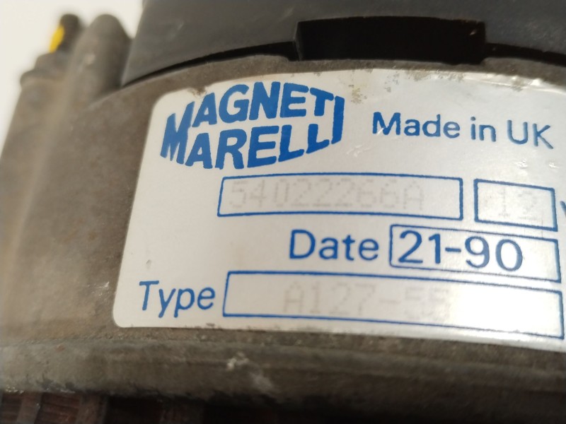 Recambio de alternador para suzuki samurai (sj) lujo monovolumen referencia OEM IAM 54022266A  