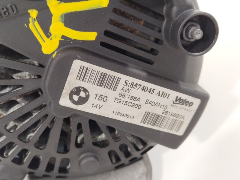 Recambio de alternador para toyota verso (_r2_) 1.6 d4-d (war20_) referencia OEM IAM 8574045AI01 115043514 TG15C200