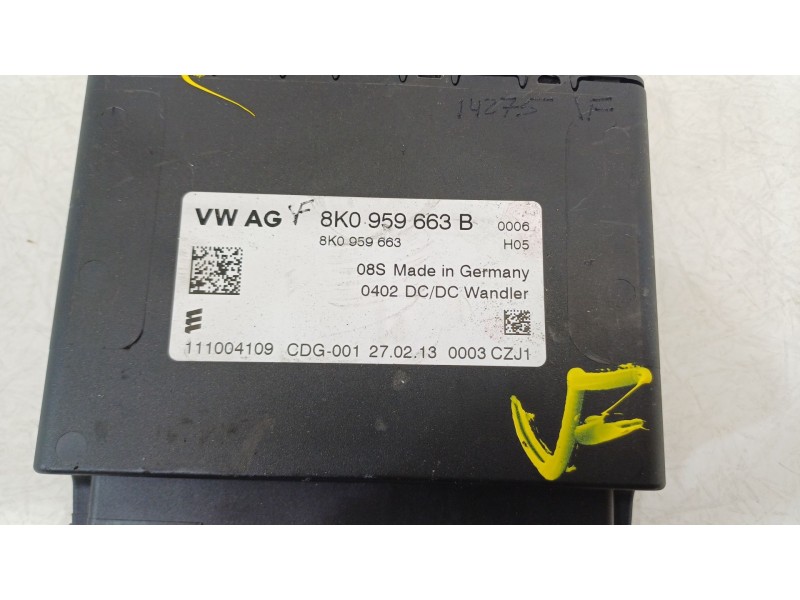 Recambio de modulo electronico para audi a4 b8 (8k2) 2.0 tdi referencia OEM IAM 8K0959663B  